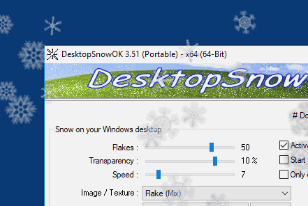 free DesktopSnowOK 6.24