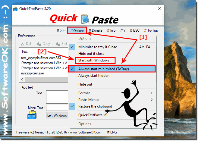 QuickTextPaste 8.66 free instals