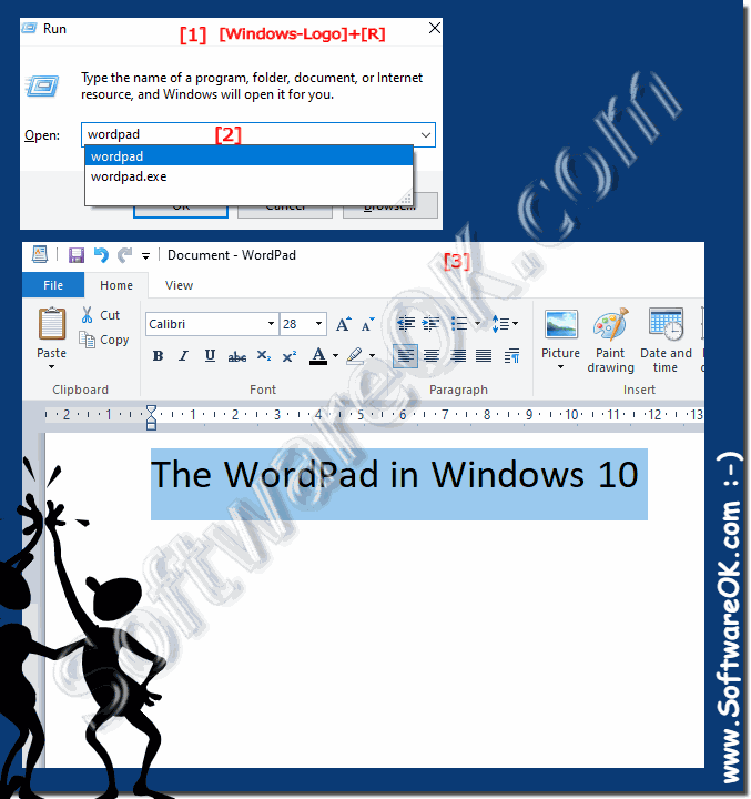 how to print from word pad windows 10