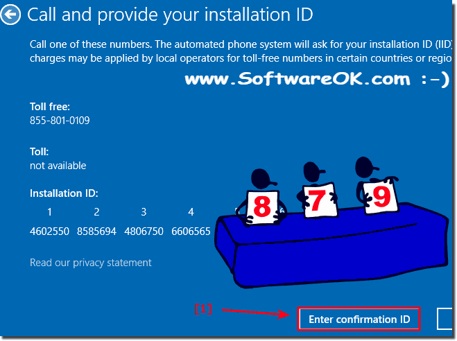 Windows 10 by phone activation!