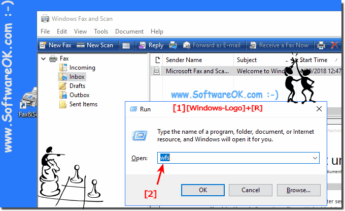windows fax and scan app