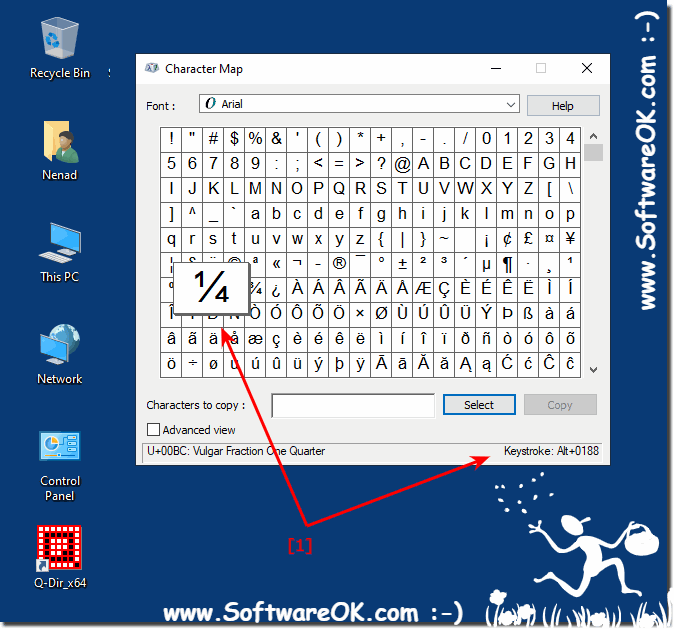 Windows 10 Special Character Tool Start Find Open Run How To