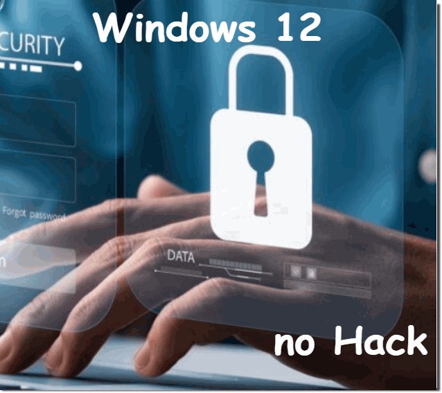 Data security and privacy in Windows 12?