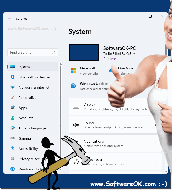 Windows 12 settings in Windows 12 in advance!