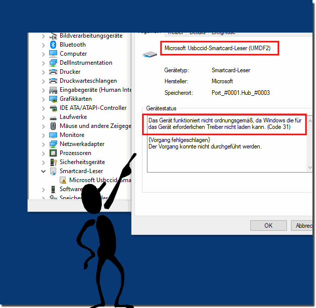 Microsoft Usbccid Smartcard Reader (UMDF2) driver problem on the server!