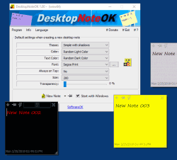 desktop notes for windows