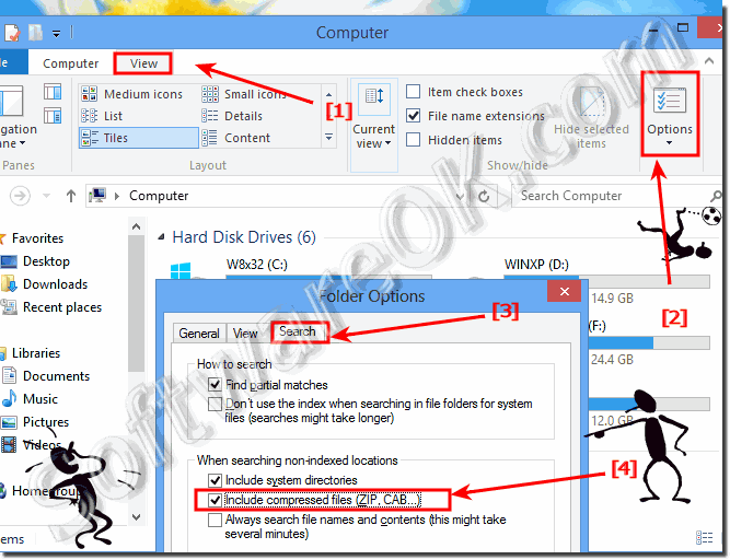 where to place ocx files windows 8