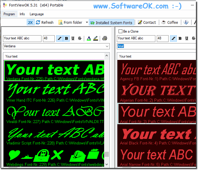 download the last version for windows FontViewOK 8.38