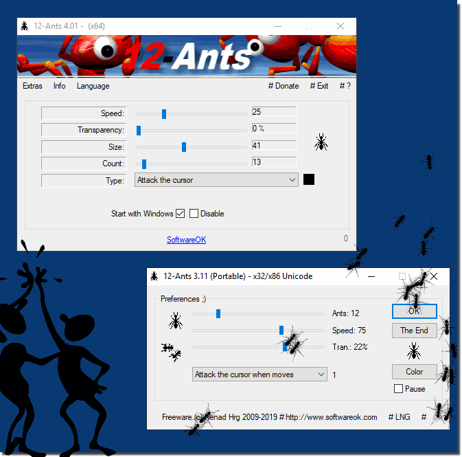 Get Big Insects on the Windows desktop!