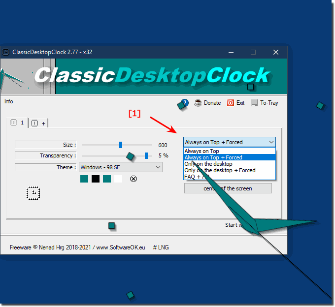 instal ClassicDesktopClock 4.44