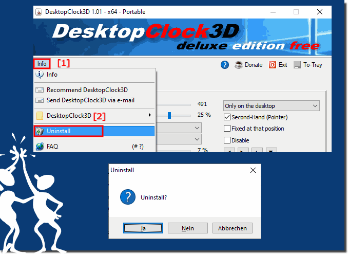 download the last version for windows DesktopClock3D 1.92