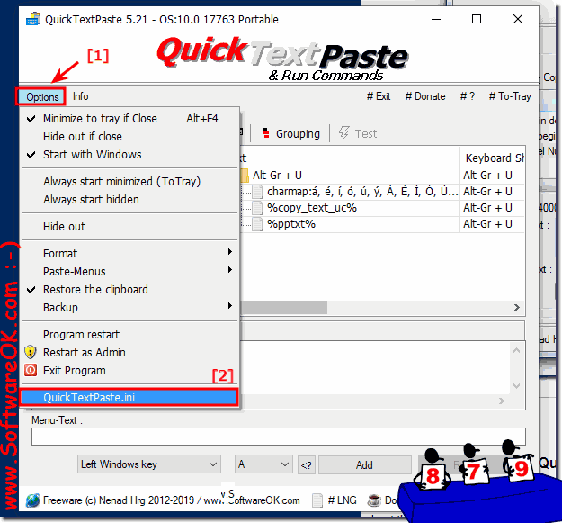 QuickTextPaste 8.71 for windows download
