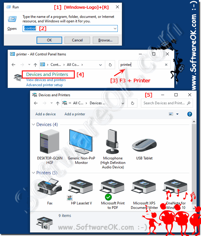 change printer to online windows 10