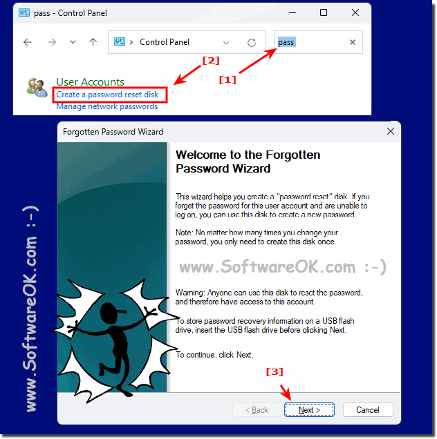 Protect against password loss under Windows 11!