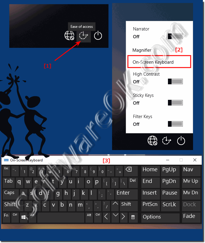 how to get on screen keyboard windows 8