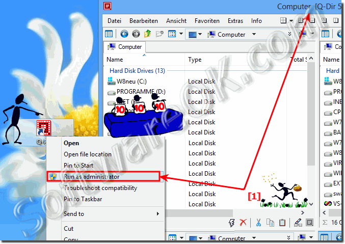 Q-Dir 11.32 download the last version for windows
