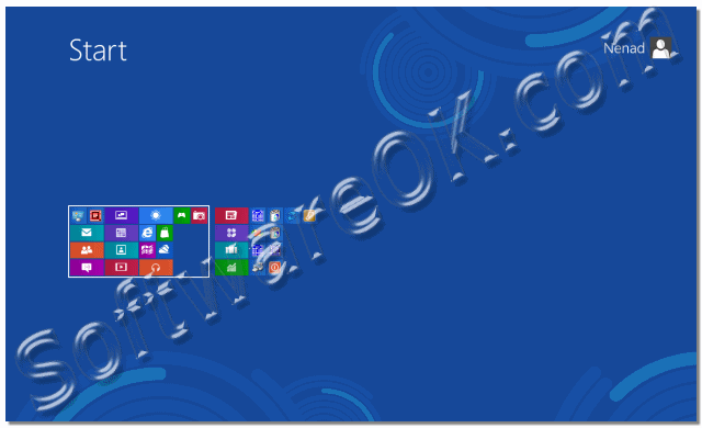 windows 8 zoom out
